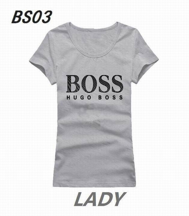 BOSS short round collar T woman S-XL-106